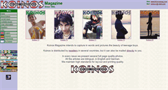Desktop Screenshot of koinosmag.com